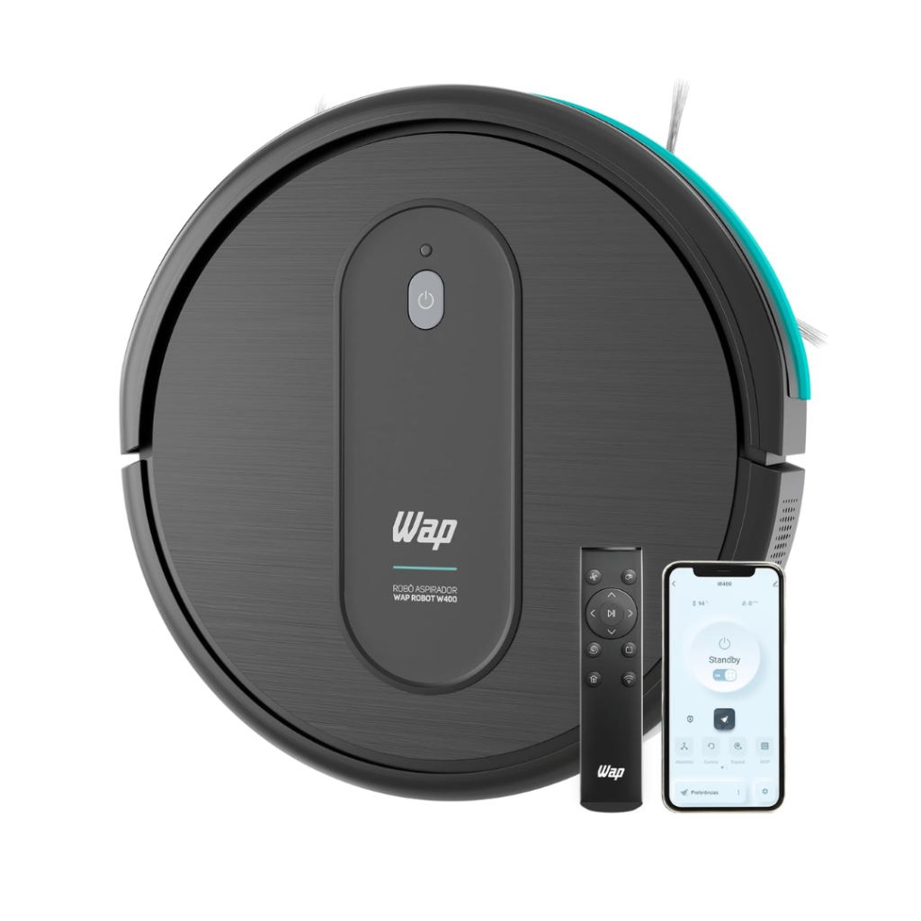 WAP Aspirador de Pó Robô ROBOT W400 3 em 1