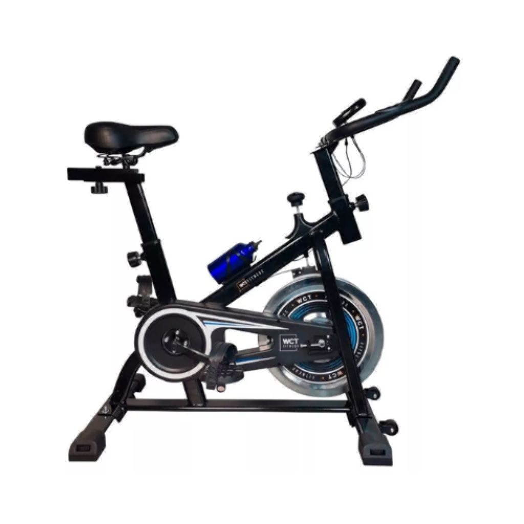 Bicicleta Ergométrica WCT 10100052 para Spinning em Aço Carbono com Regulagem de Intensidade