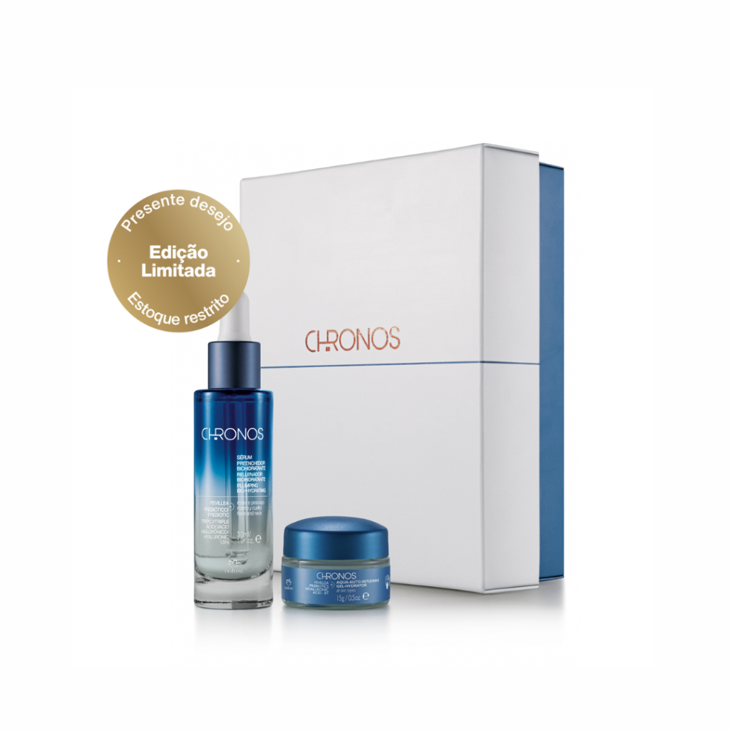 Presente Natura Chronos Biohidratação e Acqua