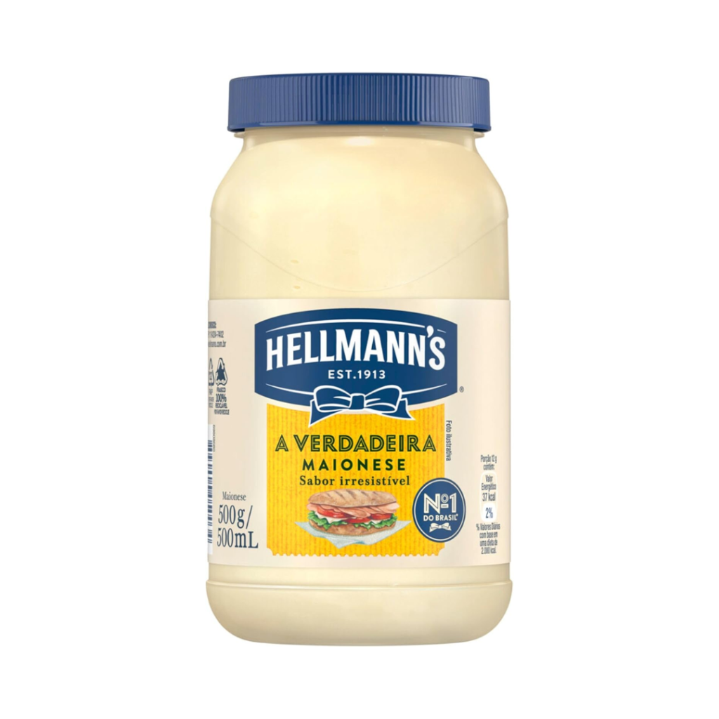 Hellmann's Maionese Tradicional 500G