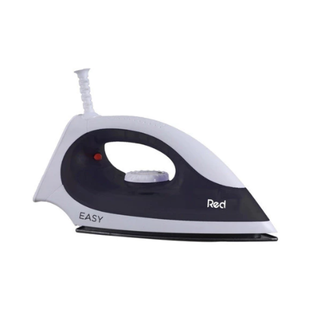 Ferro de Passar a Seco Red Easy FP100 1250W 127V com Base Antiaderente – Preto