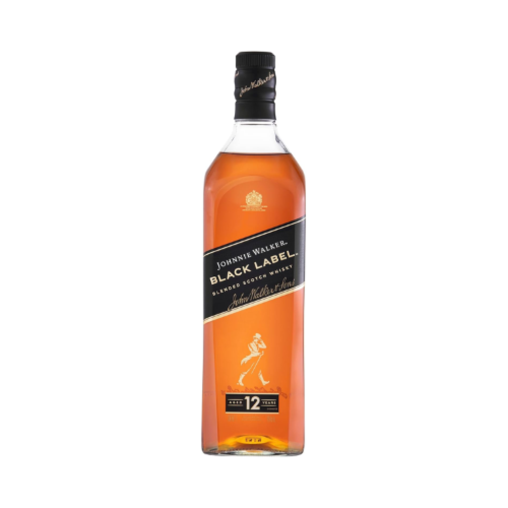Whisky Escocês Johnnie Walker Black Label Blended 12 Anos Garrafa 750ml 40% Vol