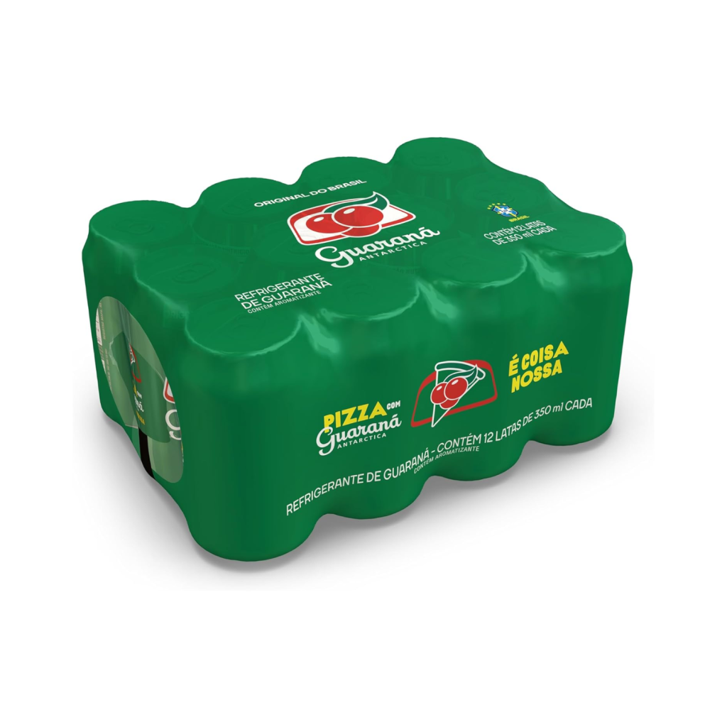 Refrigerante Guaraná Antarctica Lata 12 unidades 350ml