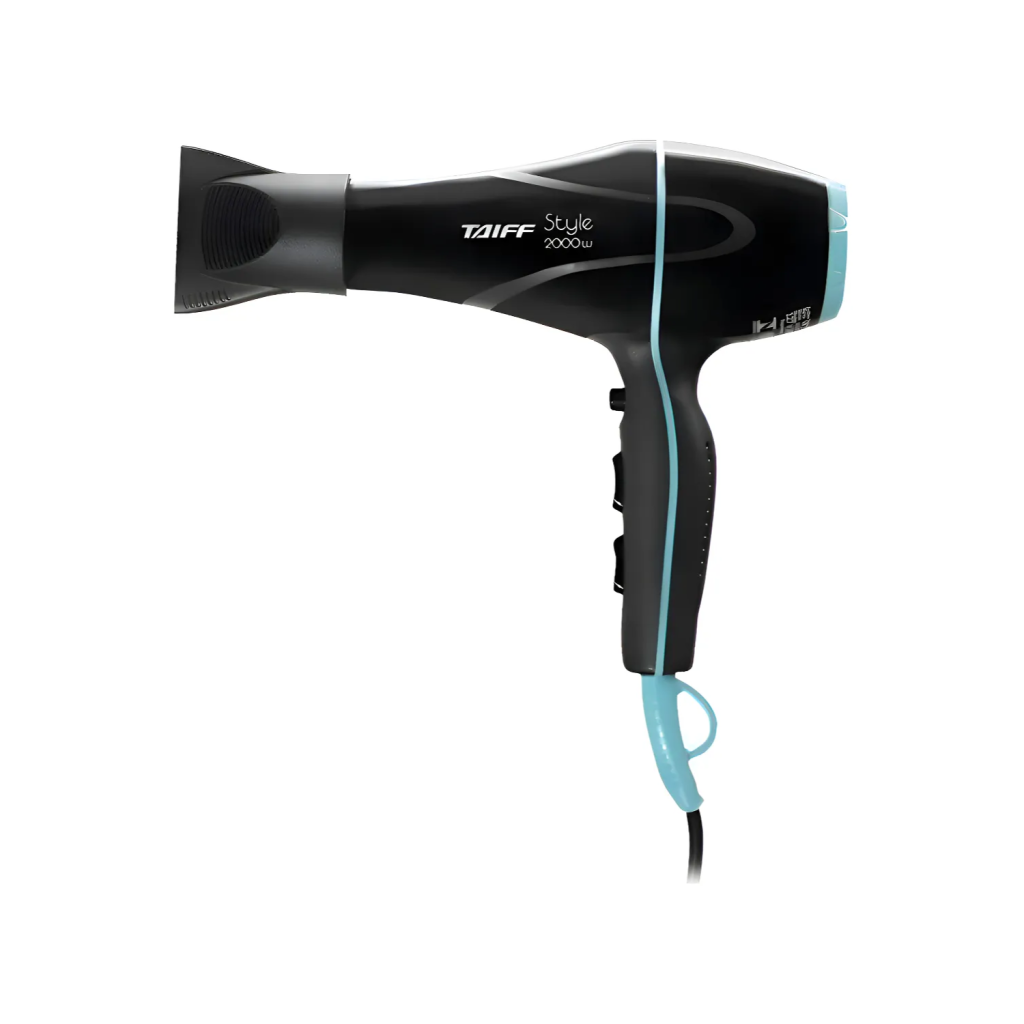 Secador De Cabelo Taiff Style Potente Silencioso Cor Preto
