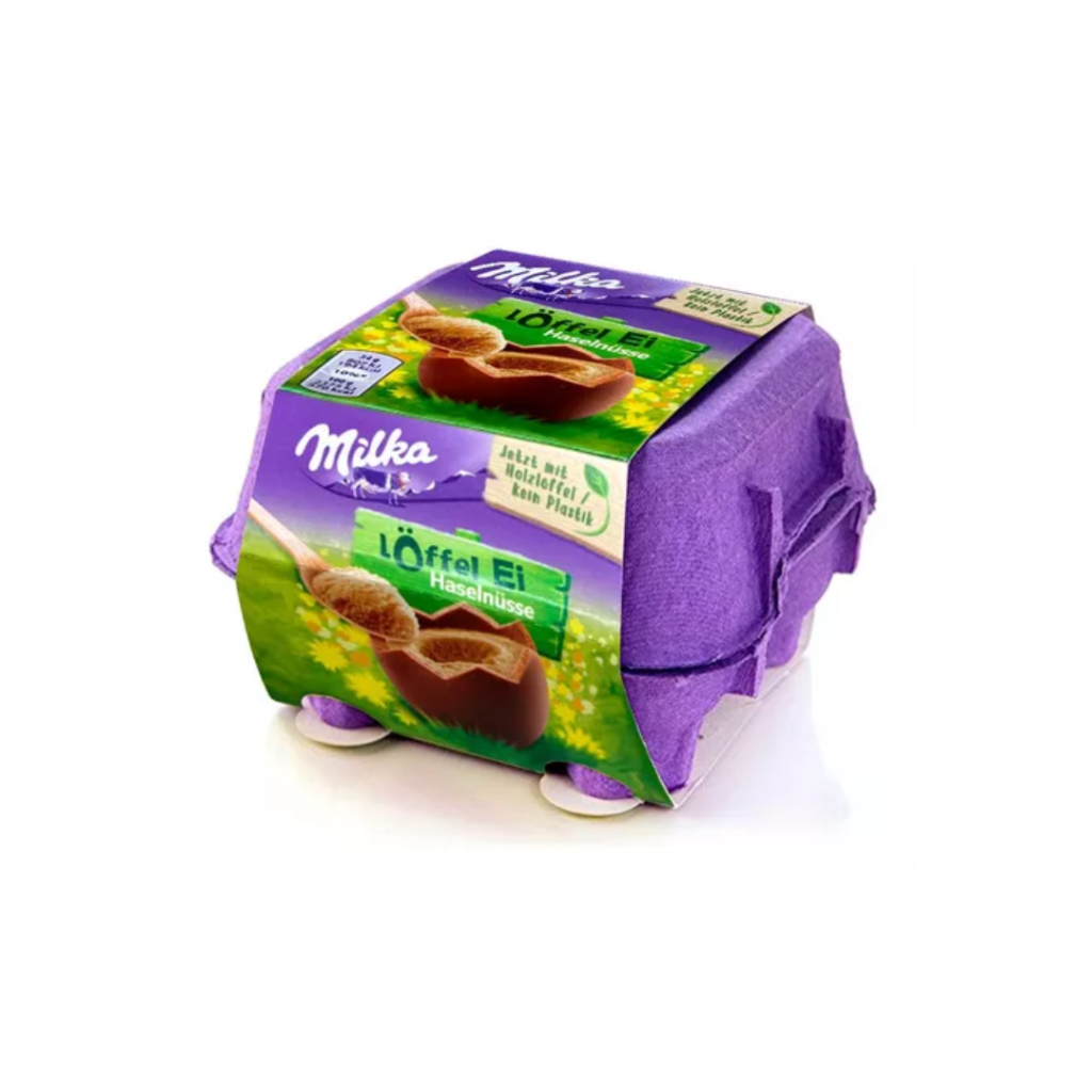 Chocolate Milka Ovo De Colher Creme De Leite 136g