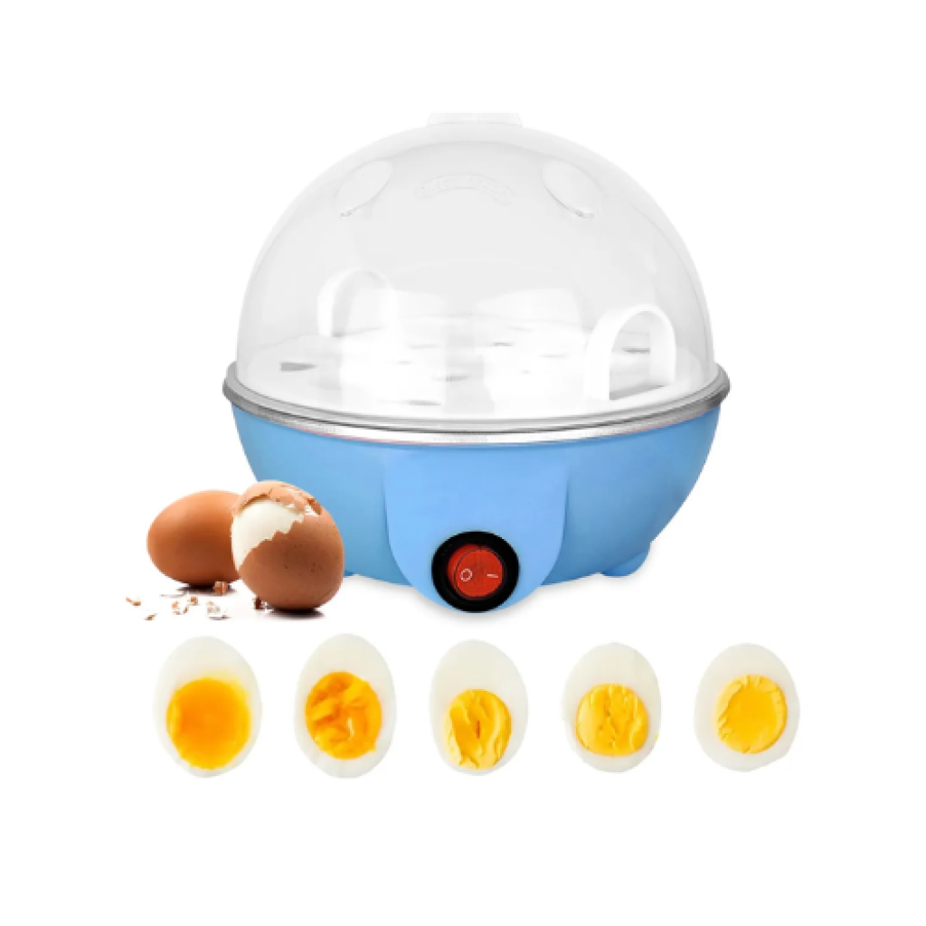 Cozedor de Ovos Elétrico Portátil a Vapor 7 Ovos com Copo Dosador Bivolt 110V ou 220V