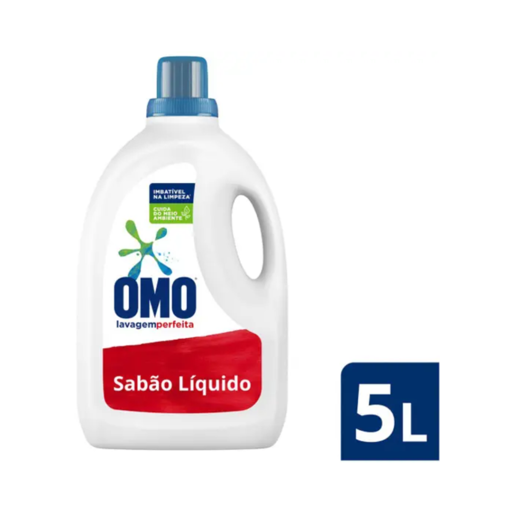 Sabão Líquido Omo Lavagem Perfeita 5L