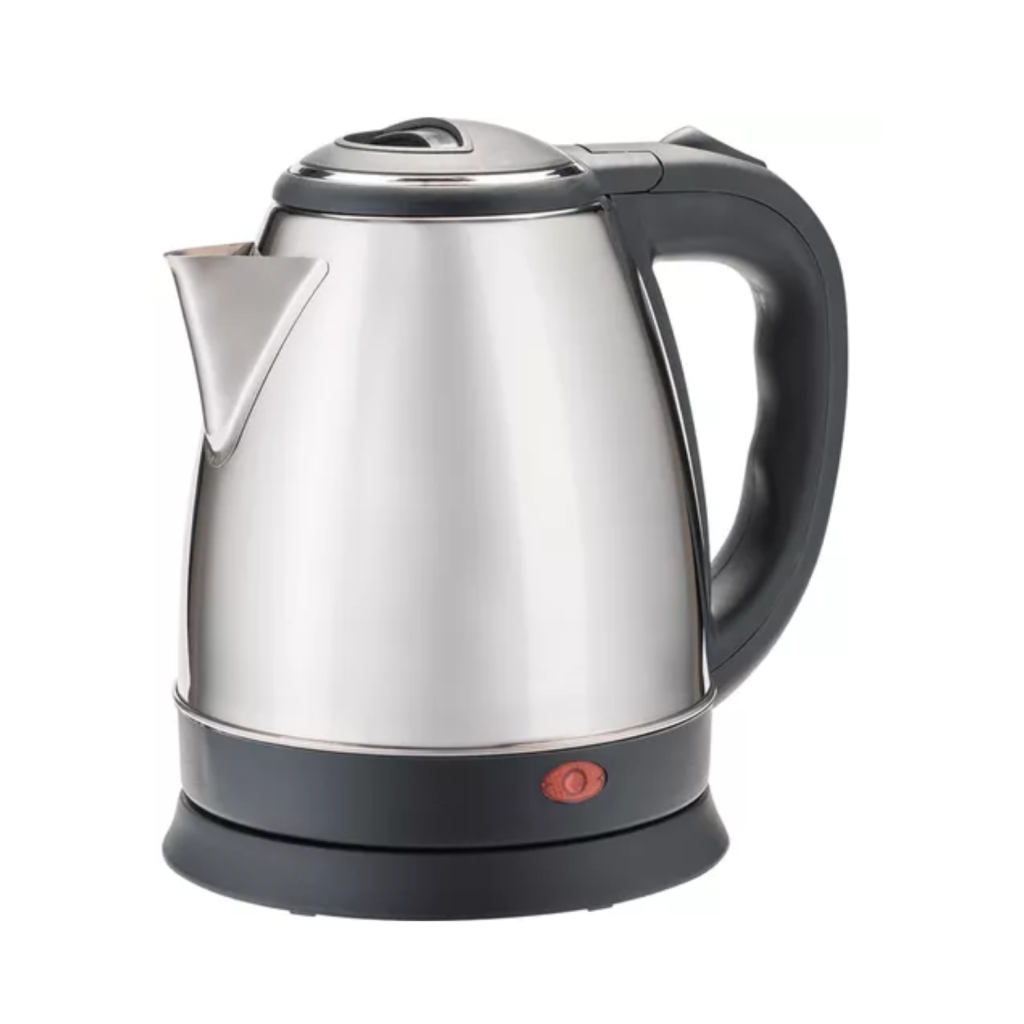 Chaleira Elétrica Inox 1,8L 110V com Desligamento Automático e Base Removível