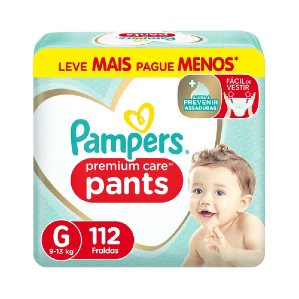 Pampers Pants Premium Care Fralda