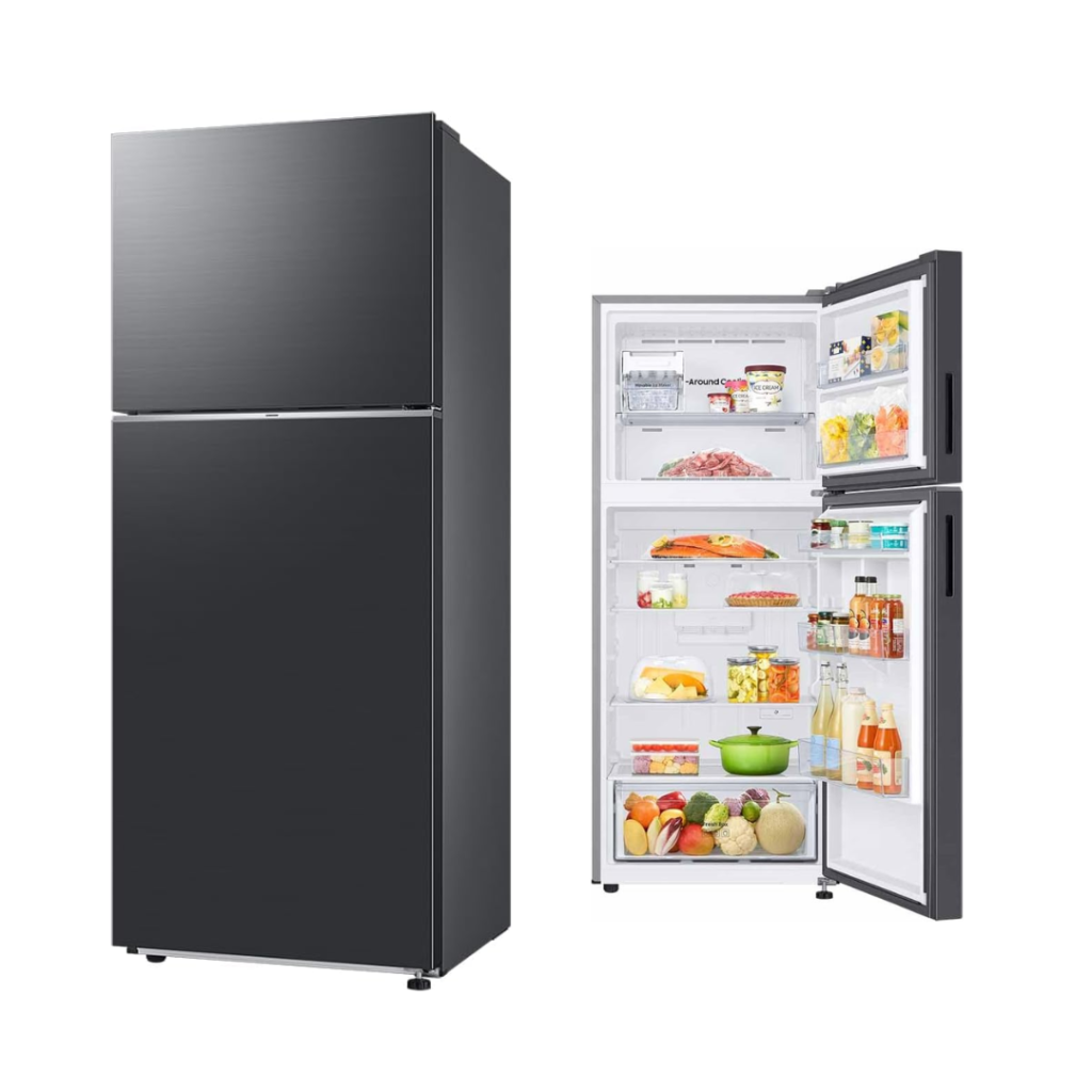 Samsung Geladeira Duplex Evolution SmartThings RT38 391L Bivolt Black Inox