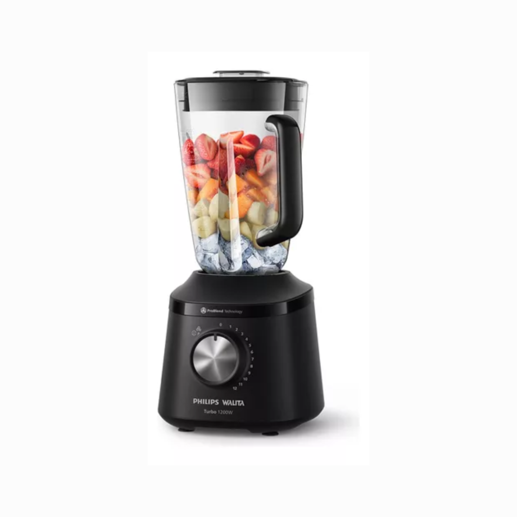 Liquidificador Série 3000 Turbo Philips Walita Hr2271 1200w Cor Preto 110V