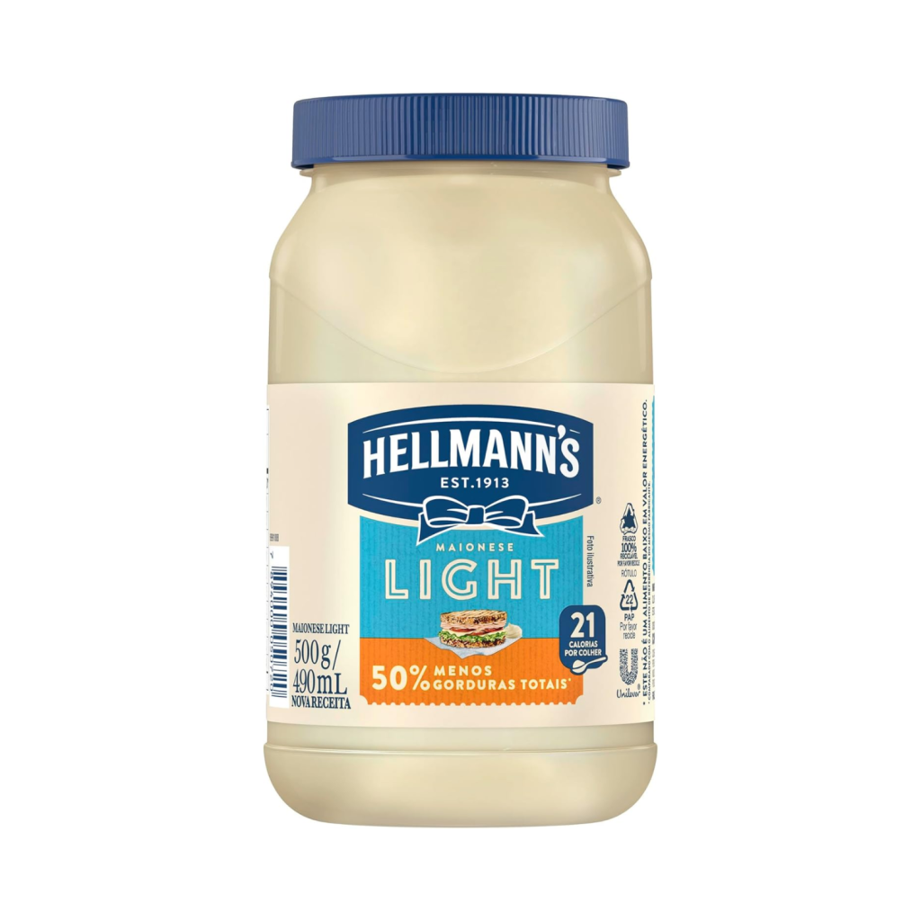 Maionese Light Hellmann´s 500G