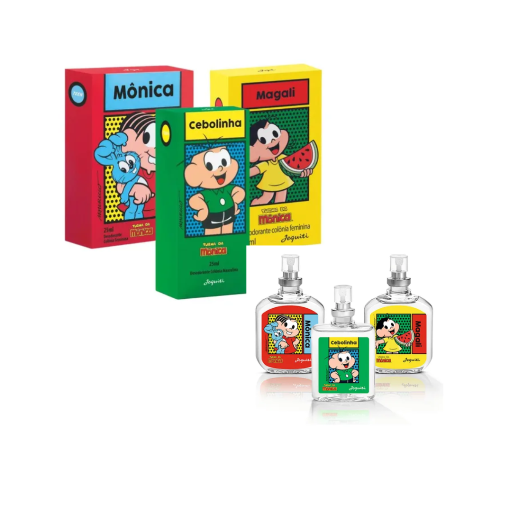 Kit Jequiti Turma Da Mônica 25ml
