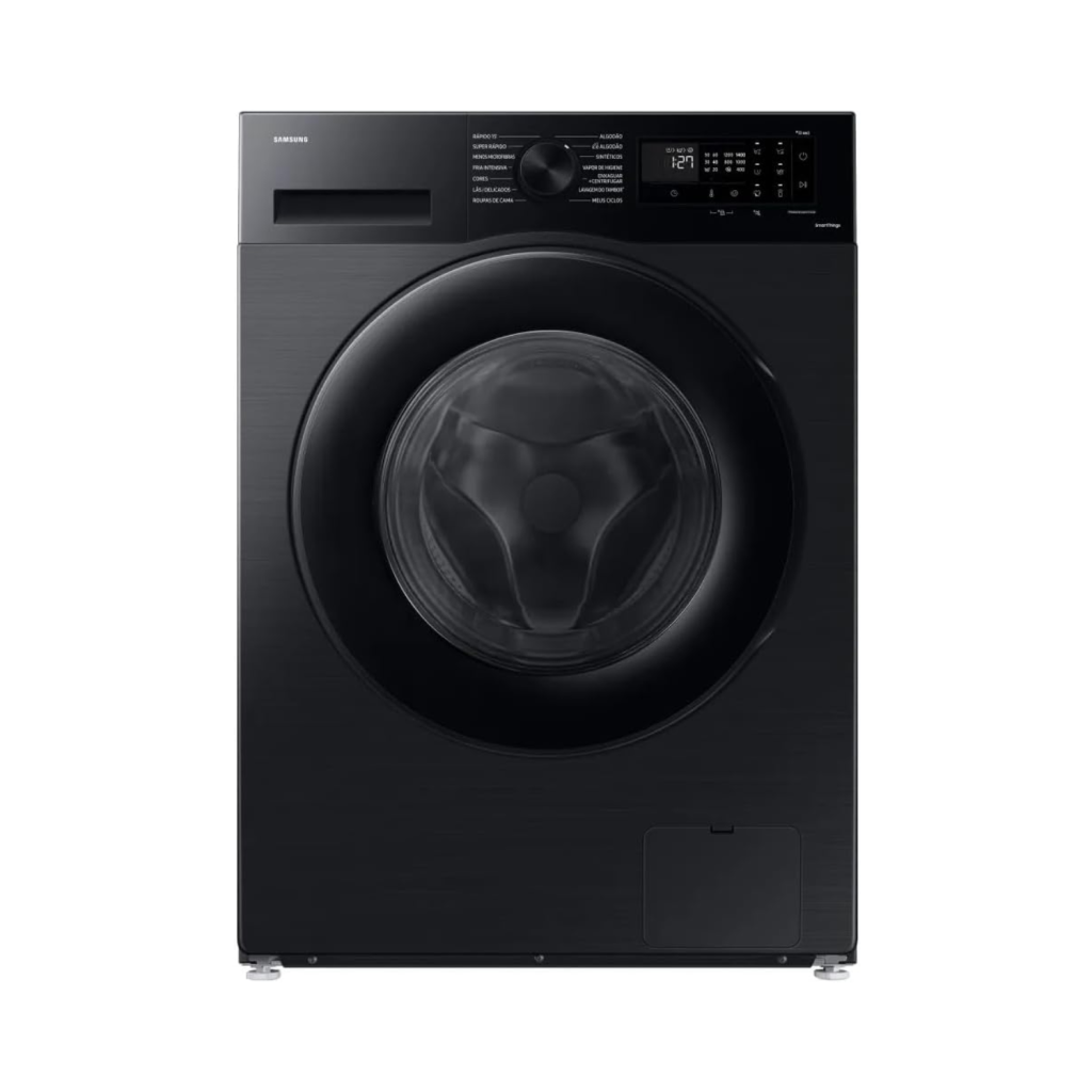 Lavadora de Roupas Samsung 13kg Digital Inverter AI EcoBubble 127V - Preta