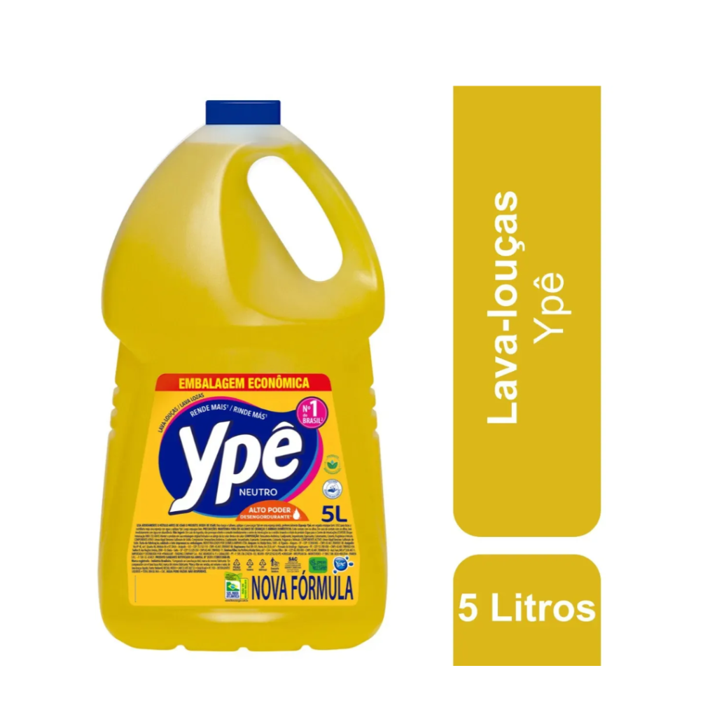 Detergente Ypê Neutro 5 Litros