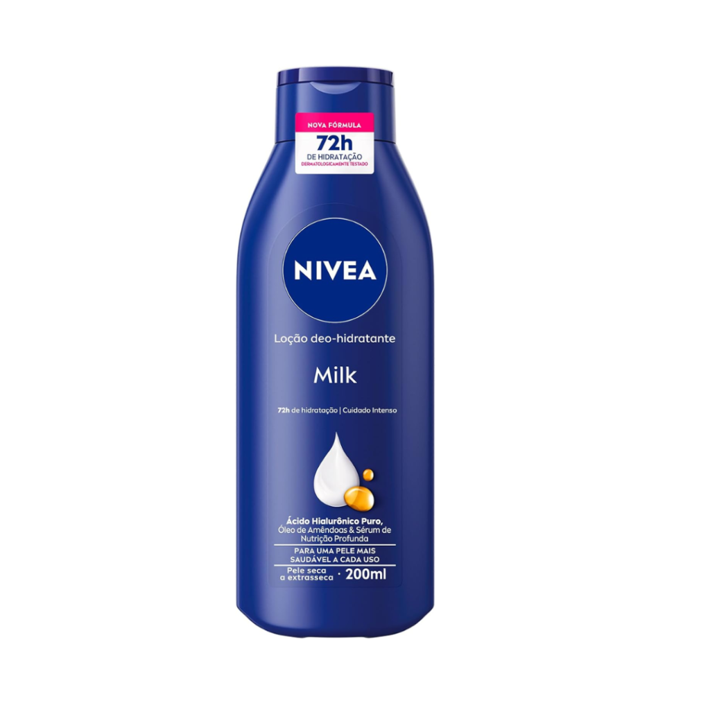NIVEA Loção Deo-Hidratante Milk 200ml