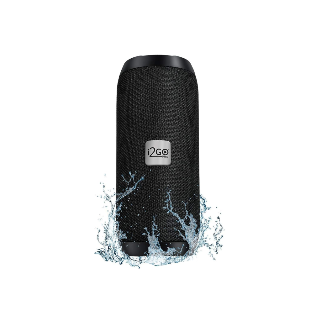 I2GO, Caixa De Som Bluetooth Essential Sound Go, 10W RMS, Resistente à Água, Preto