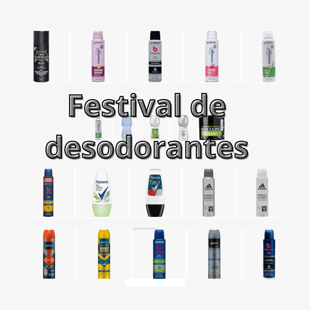 Desodorante - FESTIVAL DE DESODORANTES