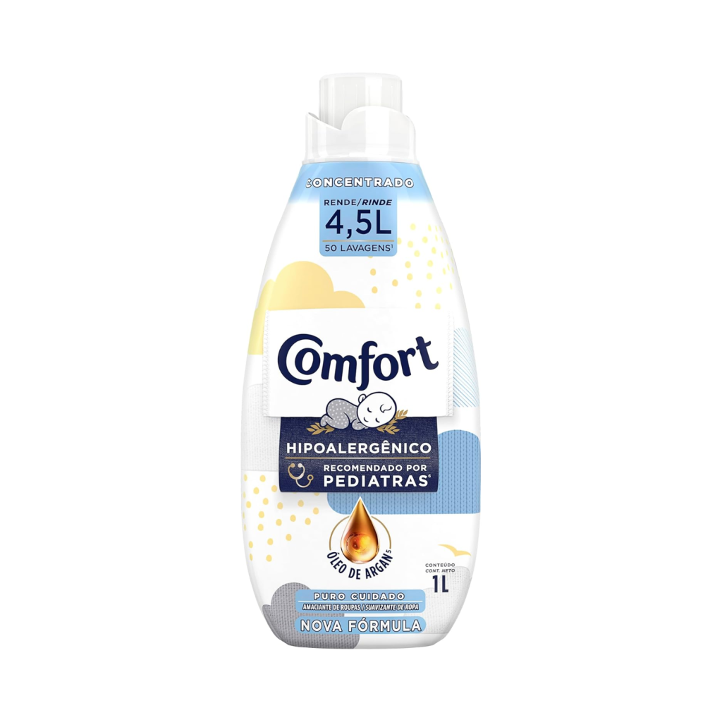 Amaciante Concentrado Comfort Puro Cuidado 1 L