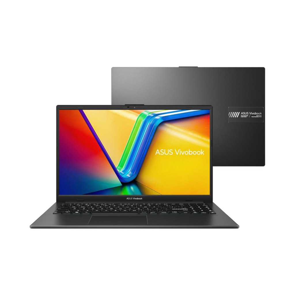 Notebook ASUS VivoBook Go 15, AMD RYZEN 5 7520U, 8GB, 512GB SSD, KeepOS, Tela 15,6" FHD, Mixed Black - E1504FA-NJ732