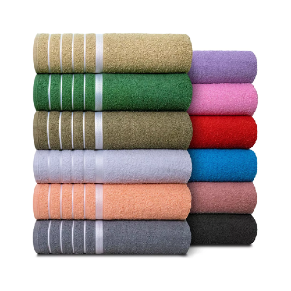 Kit 5 Toalhas de Banho Gigantes 80x150cm 100% Algodão Softmax 350g/m² + Brinde