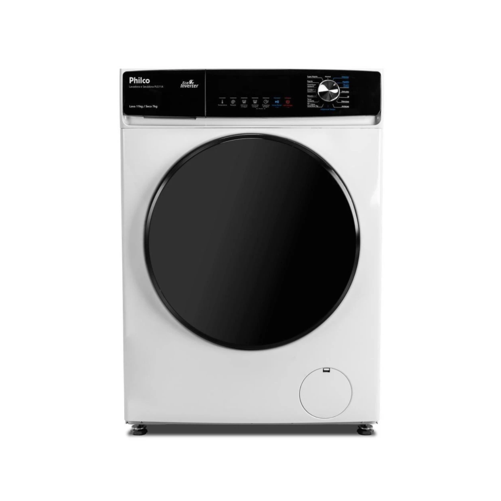 Lava e Seca Philco 11kg Pls11a Eco Invertplus 16 Programas Lavagem Branca