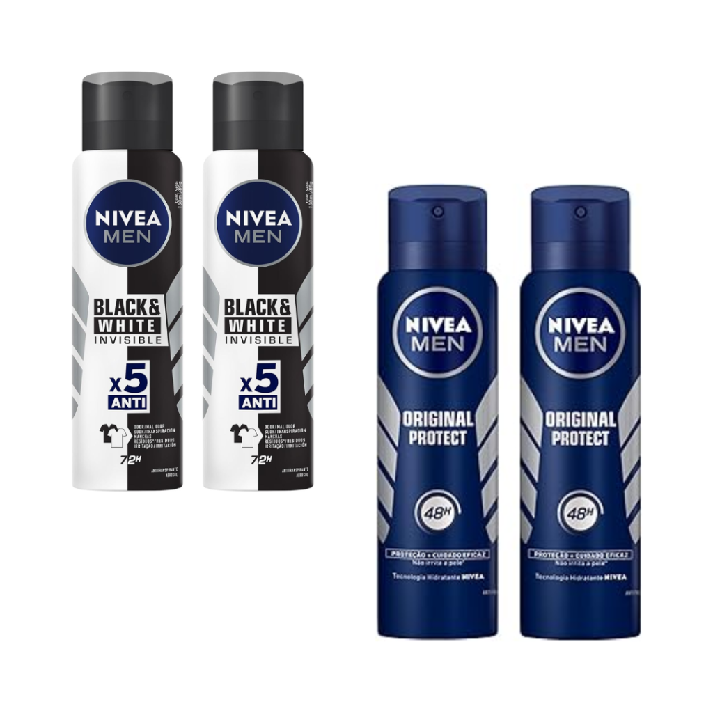 Kit Nivea Desodorante Aerosol
